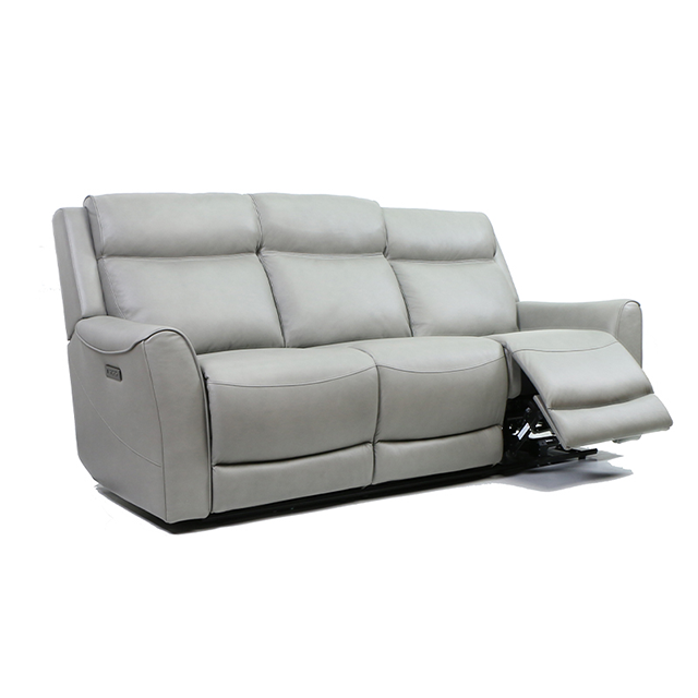 ALM7066S Leather Power Recliner Sofa W/ Power Headrest