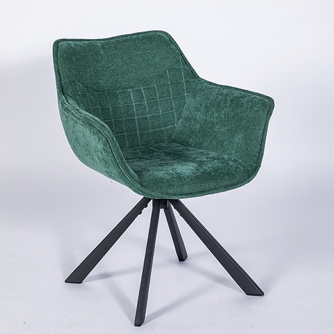 ALC5001 Dark Green Accent Swivel Chair